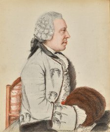 Portrait of Charles Benjamin de Langes de Montmirail, Baron de Lubières, about 1760. Creator: Jean-Etienne Liotard.