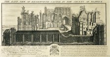 'The East View of Kenilworth Castle in the County of Warwick', 1729. Artists: Nathaniel Buck, Samuel Buck.