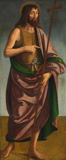 John the Baptist, c1490. Creator: Antoniazzo Romano