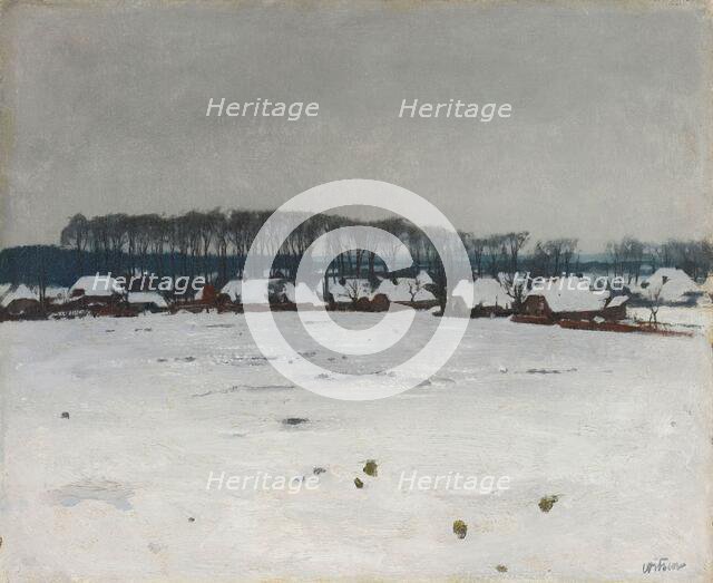 Winter Landscape, c.1885-c.1922. Creator: Willem Witsen.