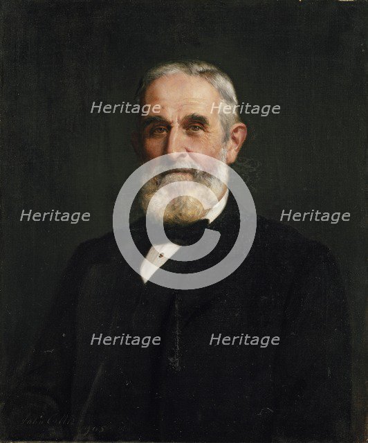 Sir John Evans, 1905. Artist: John Maler Collier.