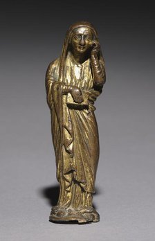 Mourning Mary, Probably from an Altar Cross, 1200-1300. Creator: Unknown.