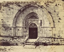 Tomb of the Virgin, Jerusalem, 1860s. Creator: John Anthony.