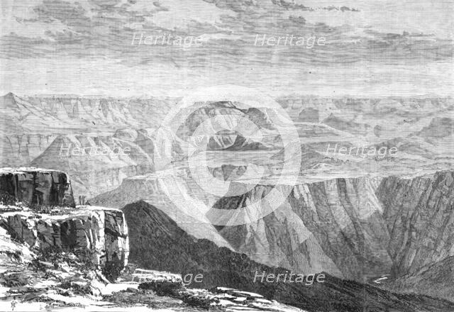 The War in Abyssinia: Magdala, from the Dalanta Plain, 1868. Creator: Unknown.