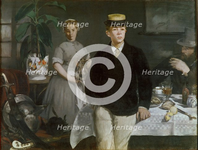 Luncheon in the Studio, 1868. Artist: Manet, Édouard (1832-1883)