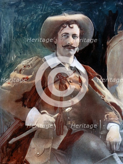 Lewis Waller in The Three Musketeers, c1902.Artist: Ellis & Walery