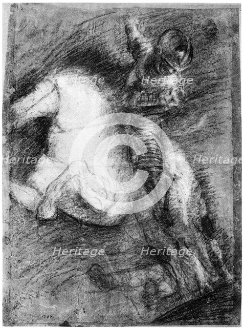 'Horseman for the Battle of Cadore', c1525, (1937). Artist: Titian