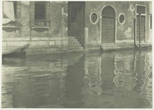 Reflections - Venice, 1894, printed 1897. Creator: Alfred Stieglitz.