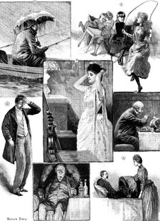 The influenza - and various other influences, 1890. Creator: R. Taylor.