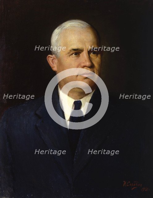 'Portrait of the Politician Nikita Sergeyevich Khrushchev', 1951. Artist: Ivan Semyonovich Sorokin