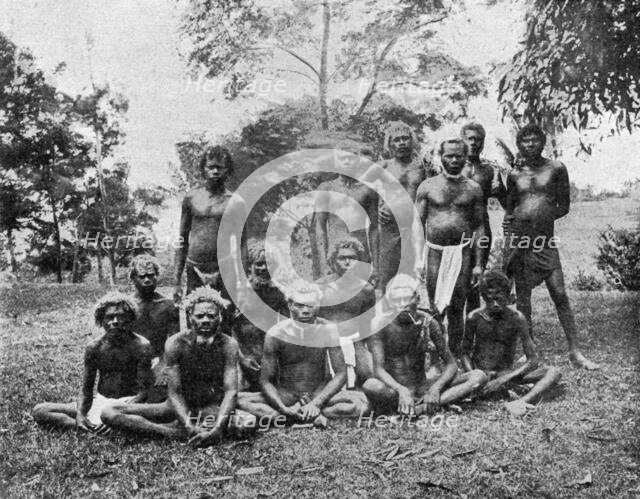 ''Indigenes de la peninsule de la GazelleLes Terres Du Pacifique', 1914. Creator: Unknown.