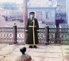 Andrei Petrov Kalganov. former master in the plant. Seventy-two years old, has worked at..., 1910. Creator: Sergey Mikhaylovich Prokudin-Gorsky.
