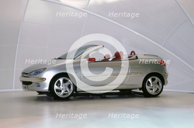 1999 Peugeot 206 Convertible. Artist: Unknown.