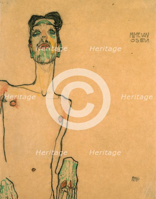 Mime Van Osen, 1910.