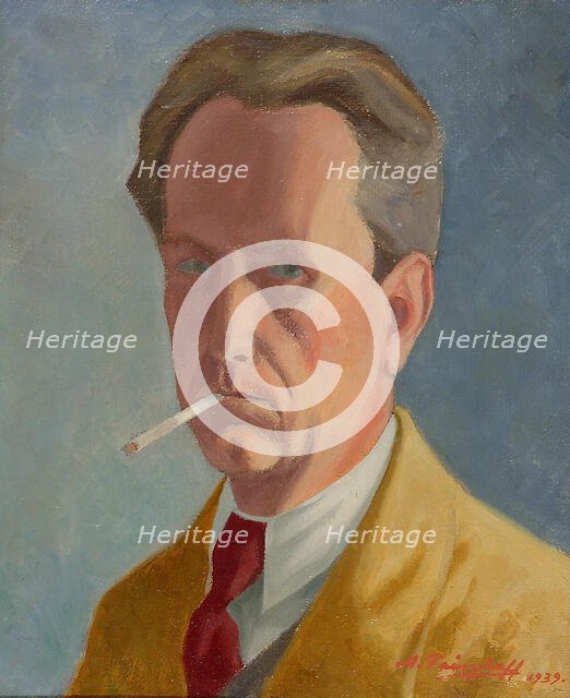 Self-Portrait, 1939. Creator: Alexander Paischeff.