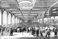 The Paris Agricultural Exhibition - the Cattle - general view, 1856.  Creator: Unknown.
