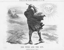 'The Wind and the Sun', 1886. Artist: Joseph Swain