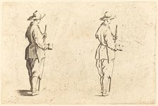 Peasant with a Cup, c. 1622. Creator: Jacques Callot.