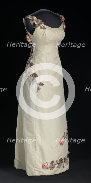 Dress designed by Ann Lowe, 1966-1967. Creator: Ann Lowe.