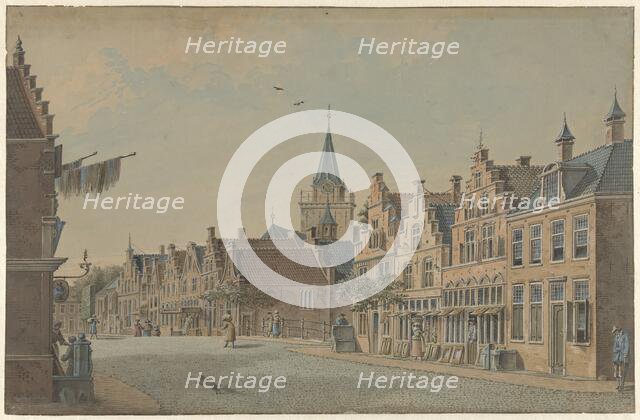 Visbrug in Woerden, 1744-1786. Creator: Theodor Verryck.