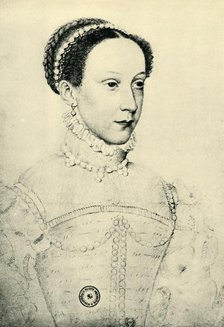 Mary, Queen of Scots, 1559, (1943).  Creator: Francois Clouet.