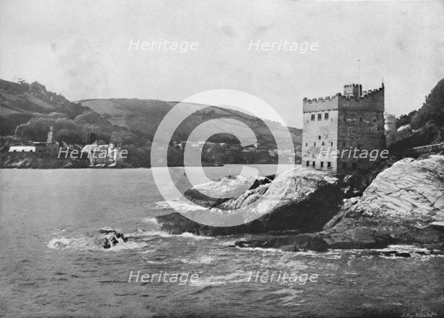 'Dartmouth - Dartmouth and Kingswear Castles', 1895. Artist: Unknown.