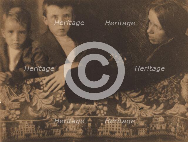 Family Group (Mrs. White, Maynard & Lewis), c. 1899. Creator: Gertrude Kasebier.