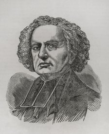 Gaspard Deguerry (1797-1871), French ecclesiastic, parish priest of the Madeleine, 1871.  Creator: Unknown.