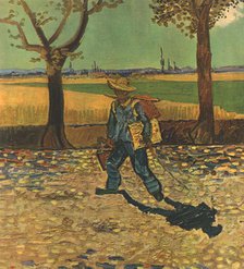 'The Painter On His Way To Work, Or The Road To Tarascon', August 1888, (1947).  Creator: Vincent van Gogh.