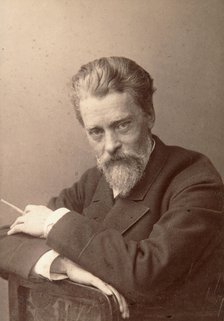 Vladimir Makovsky, Russian artist, 1890s. Artist: Unknown