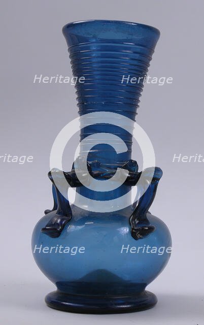 Bottle with Four Handles, Iran, 19th century. Creator: Unknown.