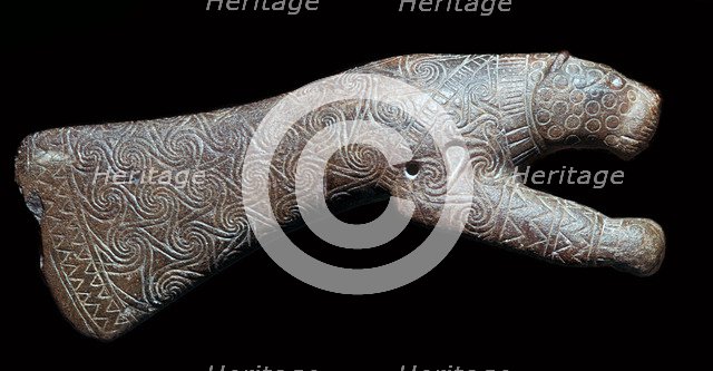 Ritual axe-head in the shape of a leopard Artist: Unknown