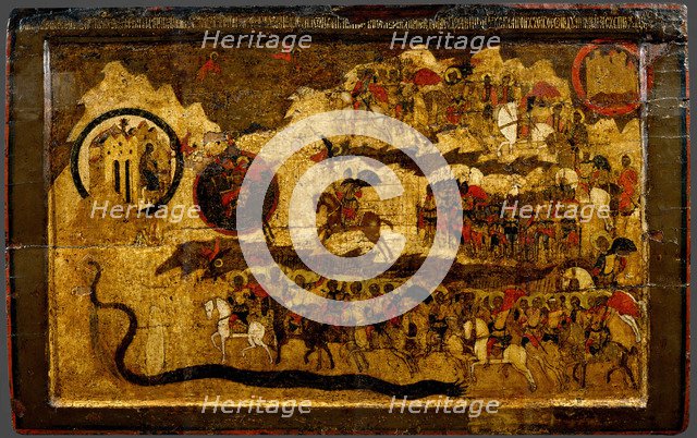 Blessed Be the Host of the King of Heaven, 16th century. Artist: Russian icon  