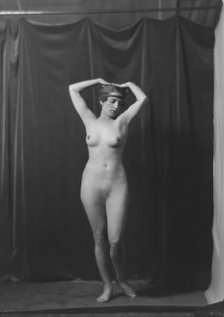 Sylvia, Miss, portrait photograph, 1917 Apr. 28. Creator: Arnold Genthe.