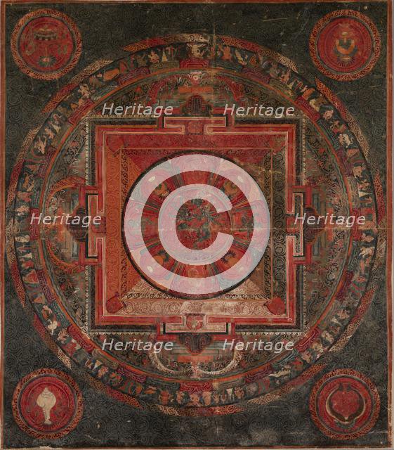 Mandala, late 15th century. Creator: Unknown.