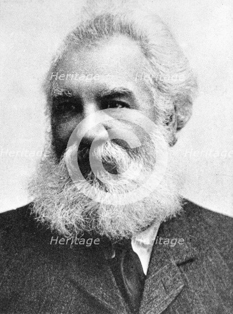 Alexander Graham Bell (1847-1922), Scottish-born American inventor, 1907. Artist: Unknown