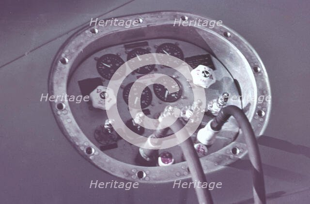 Bluebird CN7 instrumentation panel, 1964. Creator: Unknown.