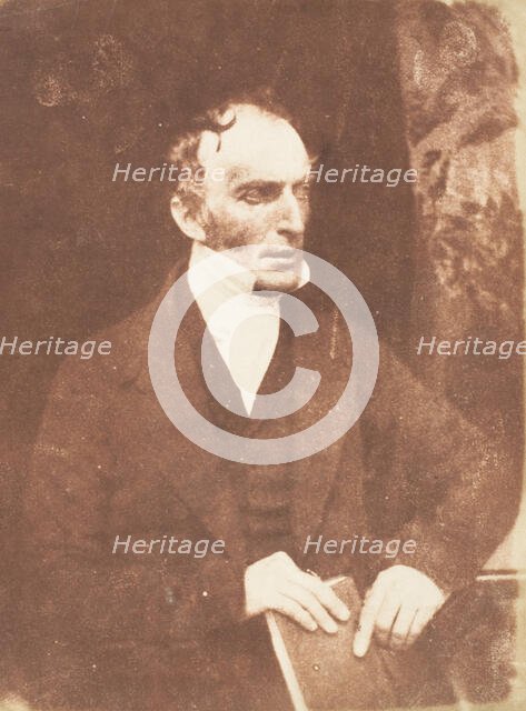 Rev. Dr. John Purves, Jedburgh, 1843-47. Creators: David Octavius Hill, Robert Adamson, Hill & Adamson.