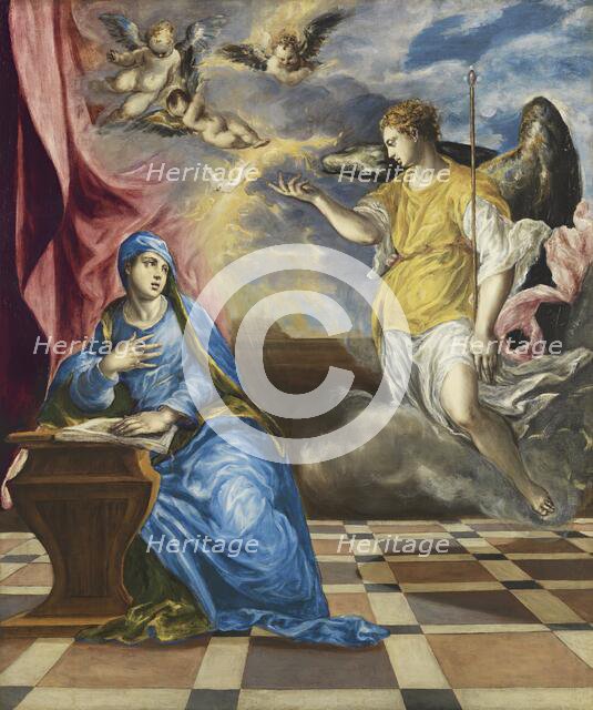 The Annunciation, 1576. Creator: El Greco.
