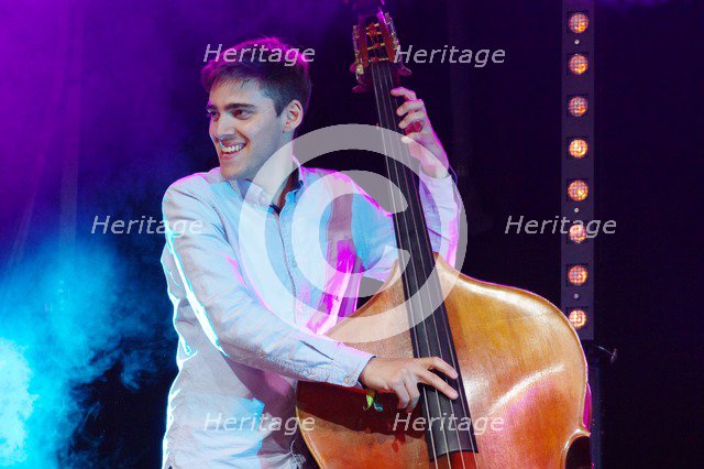 Tom McCredie, Love Supreme Jazz Festival, Glynde Place, East Sussex, July 2015. Artist: Brian O'Connor.