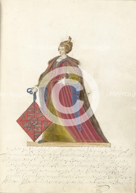 Countess Aleid van Beusichem, c.1600-c.1625. Creator: Nicolaes de Kemp.