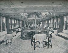 'The Music Salon, Looking Aft', 1911. Artist: Unknown.