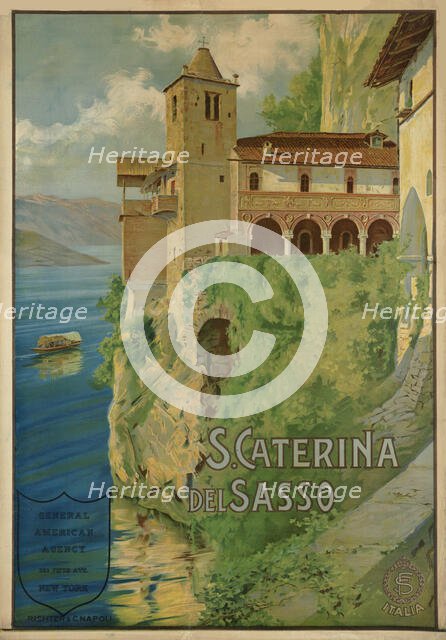 Santa Caterina del Sasso, 1925. Creator: Anonymous.