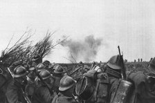'Devant Louvemont; Le 25 fevrier, nos fantassins ont contre-attaque devant Louvemont...,1916. Creator: Unknown.