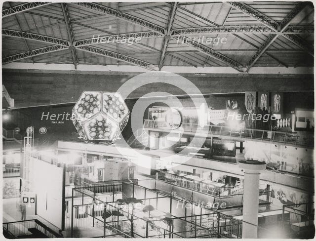 Dome of Discovery, Festival of Britain, South Bank Exhibition, South Bank, Lambeth, London, 1951. Creator: JR Uppington.
