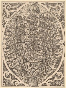 The Hierarchy of the Heavens, 1579. Creator: Jost Ammon.