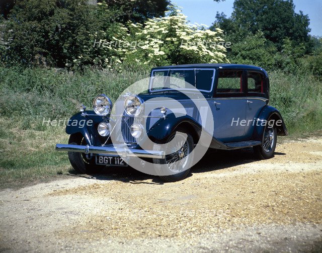 A 1934 Talbot 105. Artist: Unknown