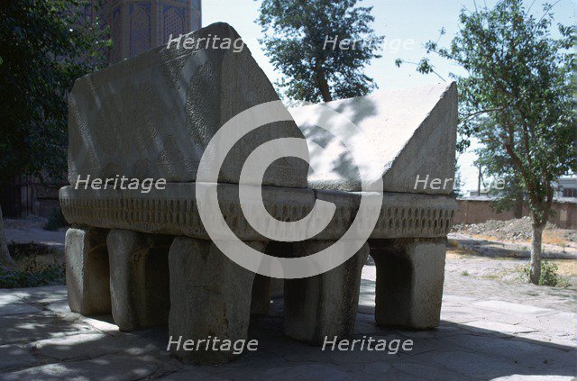 Stone lectern, 14th century. Artist: Unknown