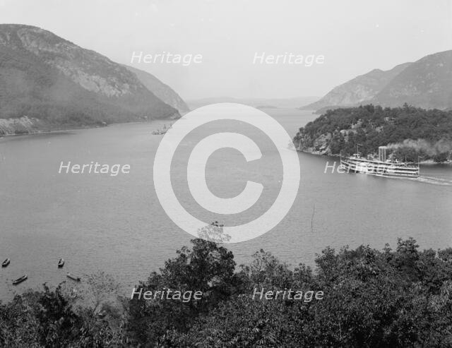 The Hudson River from Trophy Point, West Point, N.Y., between 1910 and 1920. Creator: Unknown.