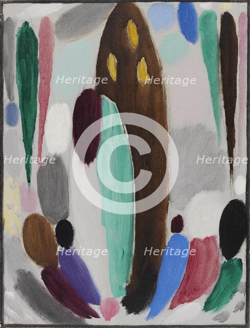 Ascona (Variation), ca 1919. Creator: Javlensky, Alexei, von (1864-1941).